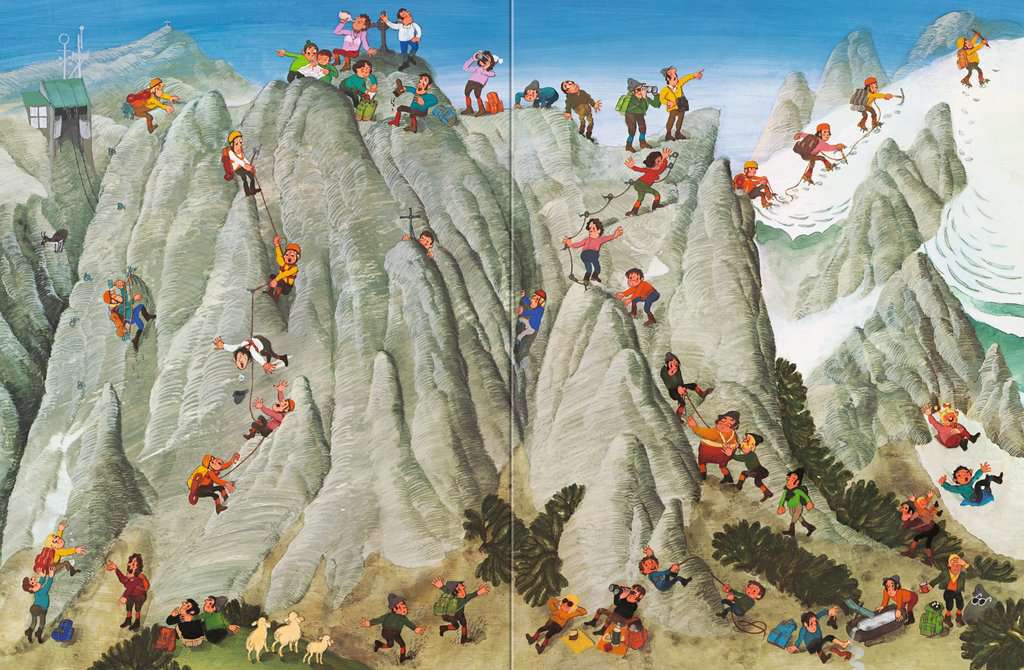 »MEIN WIMMELBUCH: HIER IN DEN BERGEN« — RAVENSBURGER