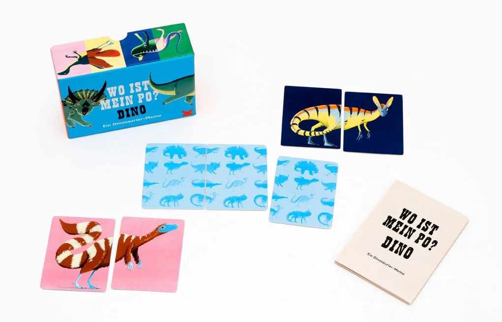 »Wo ist mein Po? Dino« — LAURENCE KING