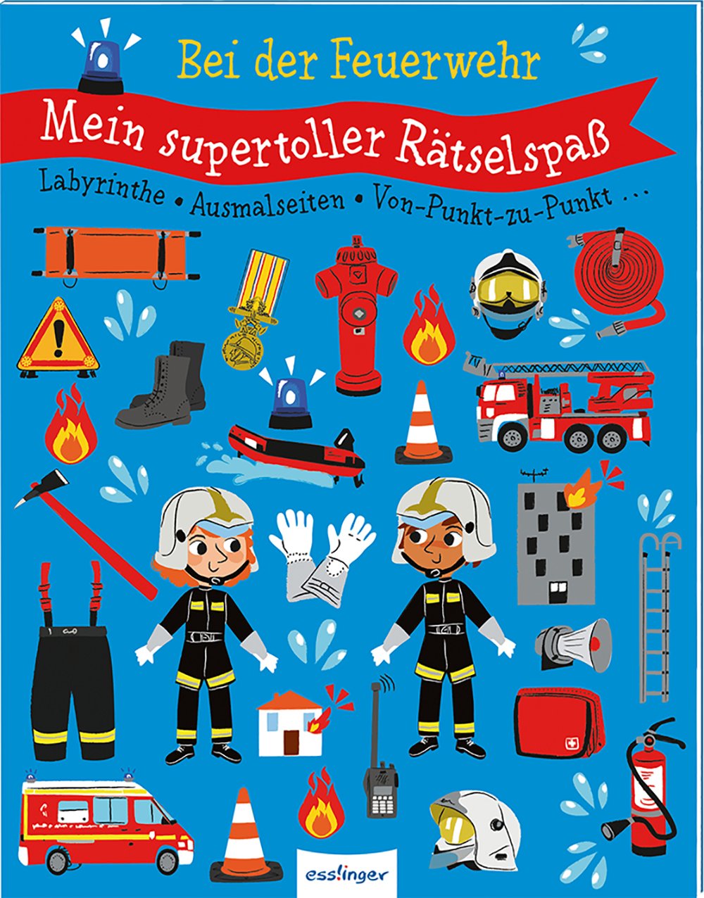 »Mein supertoller Rätselspaß: Bei der Feuerwehr« — ESSLINGER
