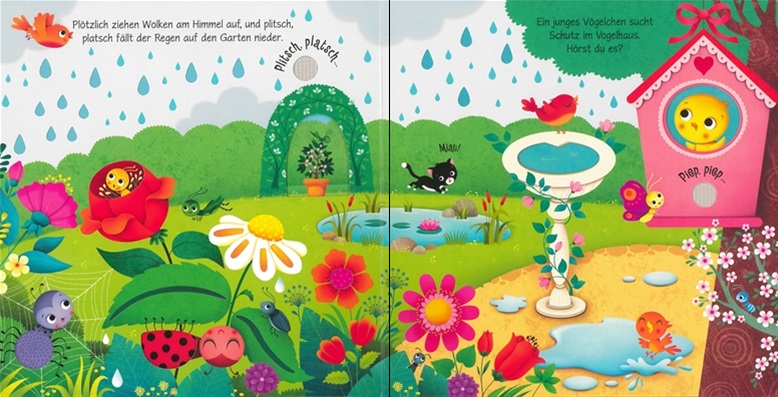 »KLÄNGE DER NATUR: WAS HÖRST DU IM GARTEN?« — USBORNE