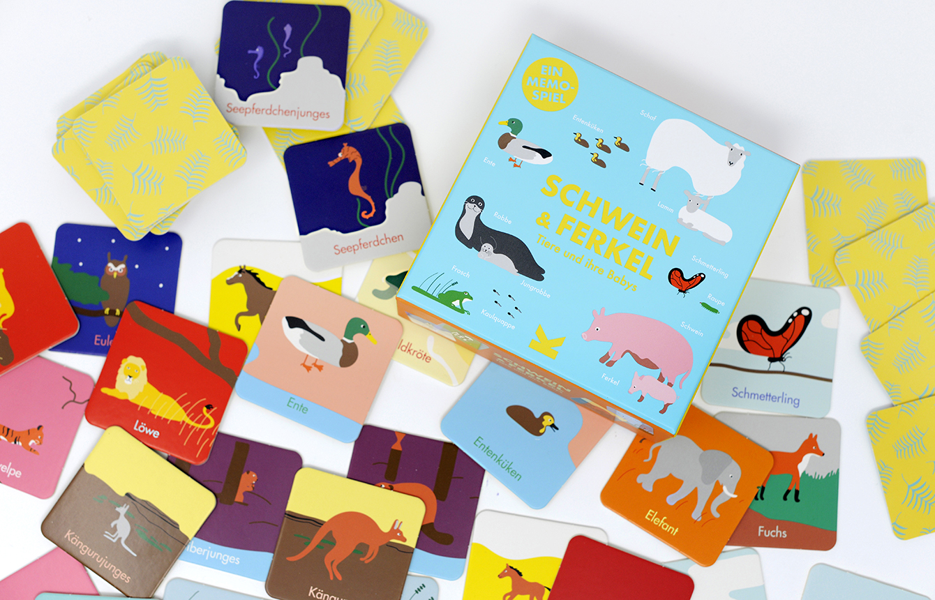 »SCHWEIN & FERKEL - TIERE UND IHRE BABYS« — LAURENCE KING