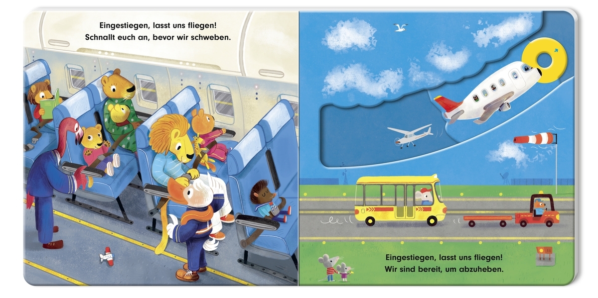 »Komm, wir fliegen Flugzeug« — OETINGER