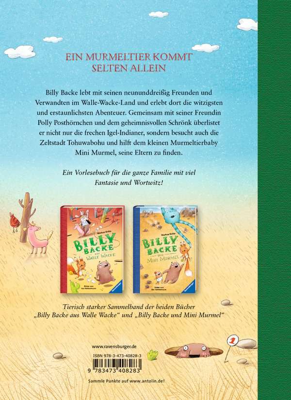 »DAS GROSSE BUCH VON BILLY BACKE« — RAVENSBURGER