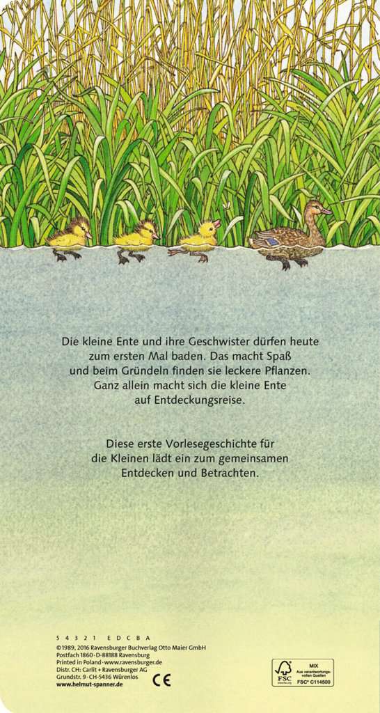 »ICH BIN DIE KLEINE ENTE« — RAVENSBURGER