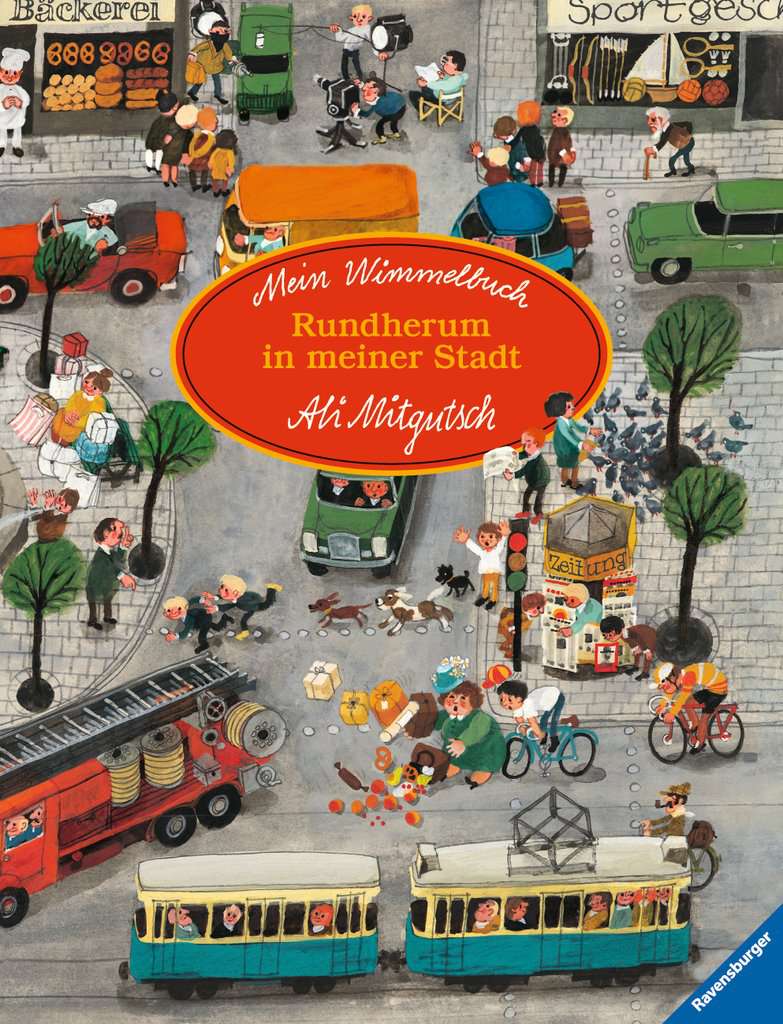 »MEIN WIMMELBUCH: RUNDHERUM IN MEINER STADT« — RAVENSBURGER