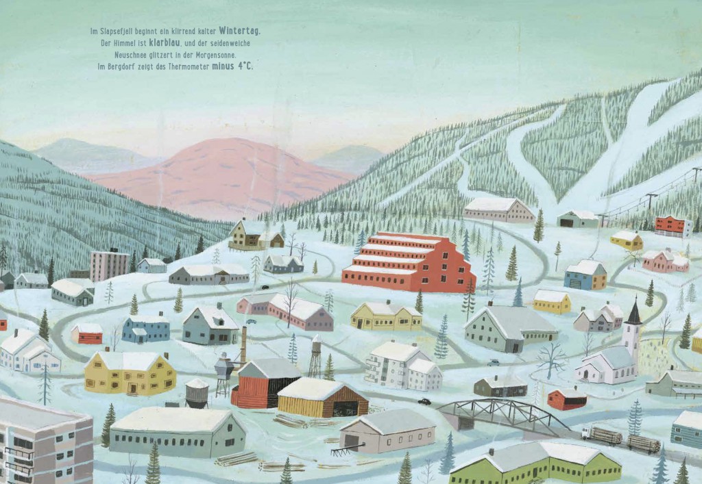 »WINTERSPASS IN SLAPSEFJELL« — KUNSTANSTIFTER